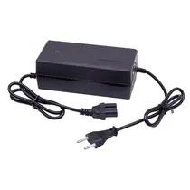 Carregador para Moto 48V / 12AH (Bateria Chumbo) / Bivolt - Preto
