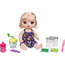 Boneca Hasbro Baby Alive Papinha Divertida Loira - E0586