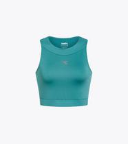 Diadora Top Crop 180218-65151 Femenino Poliester Elastico Dusty Turquoise