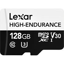 Cartão de Memória Micro SD Lexar High-Endurance 100 MB/s C10 128 GB (LMSHGED128G-BCNNG)