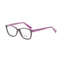 Armacao para Oculos de Grau Visard BF7080 C2 Tam. 54-15-140MM - Lilas/Preto