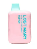 Vaporizador Descartavel Lost Mary Os - 5000PUFFS - Blue Cotton Candy