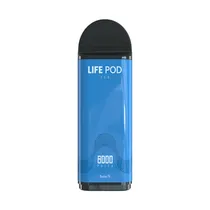 Vape Descartável Life Pod Eco Pro Cartridge 8000 Puffs - Blue Razz Ice