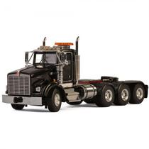 Caminhao Wsi 1/50 Kenworth T800 - 4 Axle Solo Black 33-2017