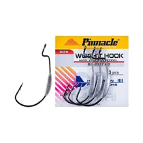 Anzuelo Pinnacle Weight Hook BS-2317 C2 Nº1/0 3 Piezas