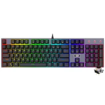 Teclado Gamer Mecanico Redragon K556RGB Devarajas USB / RGB / Red / Ingles - Preto