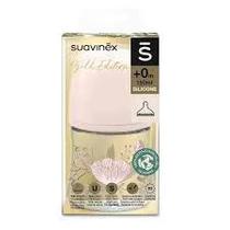 Suavinex Nuery Biberon 150 Pa Fisiologico Premium Gold Poliamida 150ML Rosa