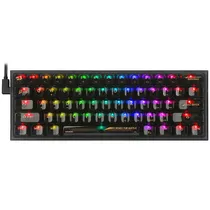 Teclado Gamer Redragon Fizz K617CTB-RGB Mechanical USB-C/FB/(Inglés) - Black