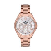 Relogio Analogico Feminino Daniel Klein Exclusive DK.1.12523-4 - Rosa Ouro