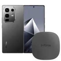 Celular Infinix Note 50 Pro X6855 Dual Sim de 256GB/8GB Ram de 6.78" 50+8MP/32MP - Shadow Black + Carregador Wireless