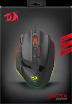 Redragon Mouse M801-RGB Sniper 12400DPI Negro