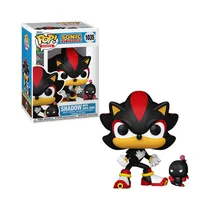 MuÑeco Funko Pop Games Sonic The Hedgehog Shadow With Dark Chao 1035