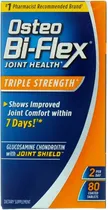 Osteo Bi-Flex Vitamin Triple Strength 80 Tablets Carton Azul