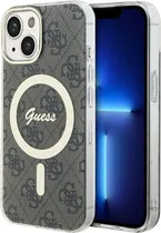 Capa Guess para iPhone 15 GUHMP15SH4STW - Brown