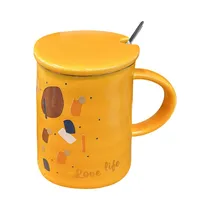 Taza Con Tapa Y Cuchara Life Home 204108 420ML