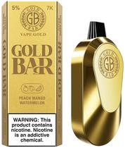 Vape Descartavel Gold Bar 7K Peach Mango Watermelon - 7000PUFFS (12ML)