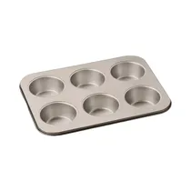 Molde para Muffins Y Cupcakes Cuisinart AMB-6JMPBZ Chef's Classic 6 Tazas Bronce