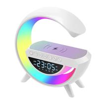 Luminaria G-Speaker Smart Station RGB Wireless e Carregador