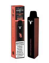 Vape Descartavel Ignite V15 / 1500 Puff / 5% Nicotina - Pessego, Melao e Mamao