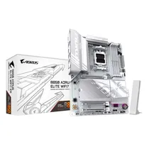 Placa Mãe (AM5) B850 Gigabyte B850 Aorus Elite WIFI7 Ice 4XDDR5