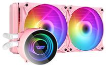 Cooler para Cpu Darkflash Twister DX-240 - Argb Rosa