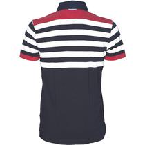 Camiseta Tommy Hilfiger Polo Masculino MW0MW02423-903 s Vermelho / Preto