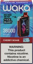 Vape Descartavel Waka Blast Cherry Bomb + Ice Blast 36000 Puffs