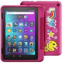 Tablet Amazon Fire HD 8 Kids Pro 12TH Gen (2022) 32GB/2GB Ram de 8" 2MP/2MP com Capinha Rosa