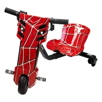 Triciclo Elétrico Audisat - 6.5" - Bluetooth - LED - Recarregável - Spider Vermelho