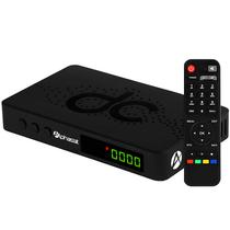 Receptor Fta Alphasat DC Plus Full HD Iptv com Wi-Fi - Preto