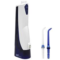 Irrigador Bucal Waterpik Cordless Waterflosser WP-360E2 148 ML Recarregavel - Branco/Azul