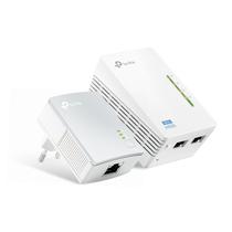 Repetidor Wireless TP-Link WPA4220 Kit - 2 Tomadas - 300MBPS - Branco