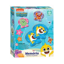 Juego de Memoria Nig Brinquedos Baby Shark's Big Show 0747 24 Piezas