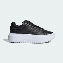 Calzado Adidas Grand Court Platform Negro Blanco