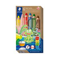 Lapiz de Color Staedtler Noris Junior 140 C6 6 Unidades