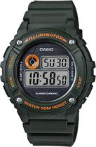 Relogio Unissex Casio Digital W-216H-3BVDF