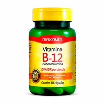 Maxinutri Vitamina B-12 60 Cápsulas