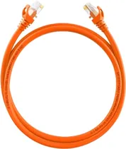 Cabo de Rede Hikvision CAT6 Laranja - DS-1NP6UEC0 - (2 Metros)