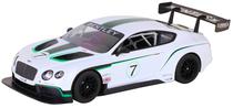 Bentley Continental GT3 Branco Escala 1/14 R/C - Rastar 70600