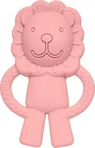 Mordedor Em Silicone Leãozinho Rosa Buba - 17011