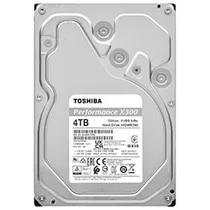 HD Toshiba 4TB X300 3.5" SATA 3 7200RPM - HDWR740XZSTA