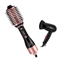 Escova Secador Quanta QTES6001 Bivolt - Preto + Secador KBSC12