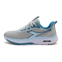 Diadora Calzados Running Nucleo II M-1168 Masculino (T) 40 Ice Gray/Stone Blue