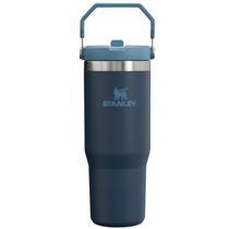 Garrafa Termico Stanley The Iceflow Flip Straw Tumbler de 887 ML - Navy