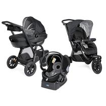 Chicco Juvenile Trio ACTIV3 c/ Kit p/Autojet Black Detalles En El Producto 0M+ Negro