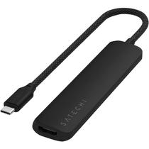 Hub Satechi Multiport 6 Em 1 USB-C HDMI - Preto (ST-P6SS)