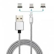 Magnetico Micro Cabo USB para O iPhone Samsung-Tipo C Adaptador de Carregador de Ima de Carregamento