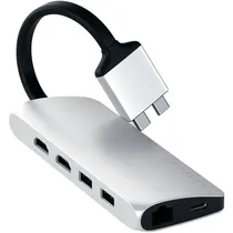 Satechi ST-Tcdmmas USB-C X2 Multiadaptador 125 X 49 X 19 MM Silver