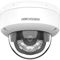 Câmera de Vigilância IP Hikvision Dome DS-2CD1183G2-Liu Smart Hybrid Light 8MP - Branco/Preto