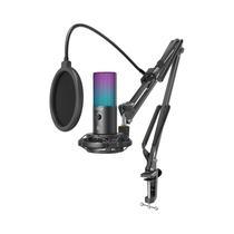 Kit Streaming Y Podcast Fifine T669 -PRO3 RGB USB Black